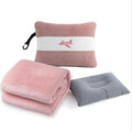 Melissa Large Travel Blanket and Inflatable Pillow Set by Melissa