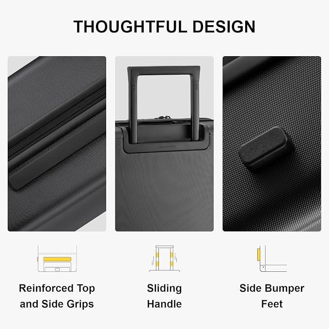 LEVEL8 Carry on Luggage Airline Approved, Small Carry on Suitcases - Image 9