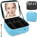 Travel Makeup Bag for Women and Makeup Artists Cosmetic Organizer Large Makeup by MORMIDTravelMakeupBag