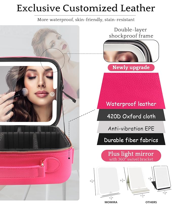 MOMIRA Travel Makeup Bag Cosmetic Bag - Image 2