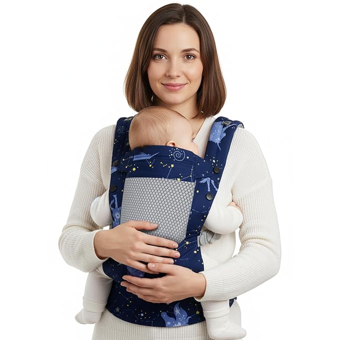 Unicorn Newborn Baby Front Carrier Backpack, Toddler Baby Body Carrier - Image 8