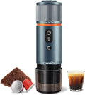 CONQUECO Portable Espresso Coffee Machine: 12V Electric Small Travel Expresso by CONQUECO