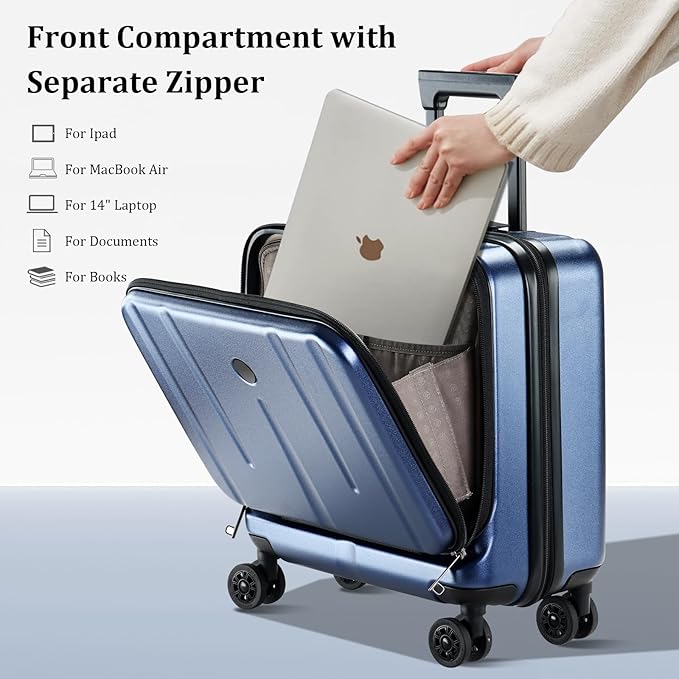 16" Carry On Briefcase Luggage - Image 3