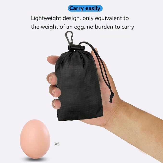 16L Hiking Daypack Lightweight Foldable Travel Backpack Water Repellent Camping - Image 7