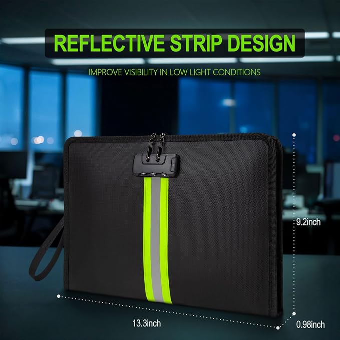 5200℉ Fireproof Waterproof Document Bag - Image 5