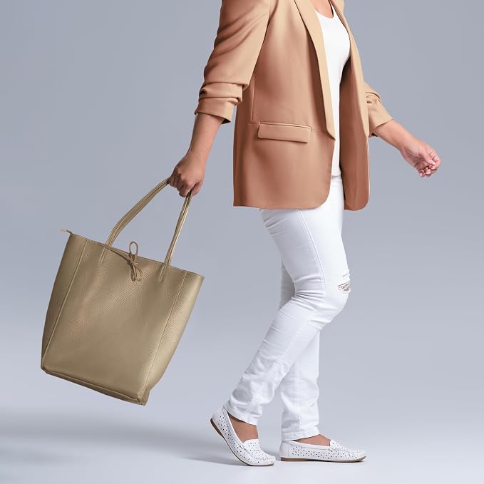 Italian Calf Leather Tote for Women - Image 7