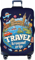 Luggage Cover, Travel Suitcase Covers, Elastic Suitcase Protective Cover by Unknown