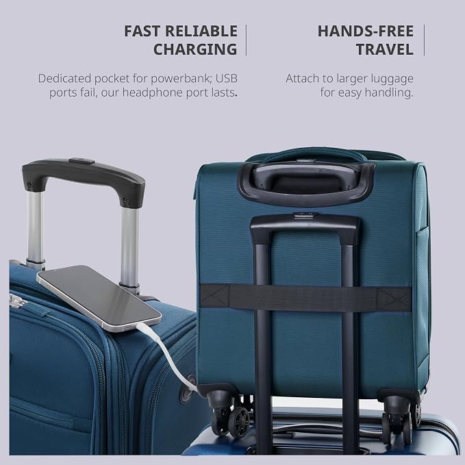 Verage Underseat Carry On Luggage - Image 5