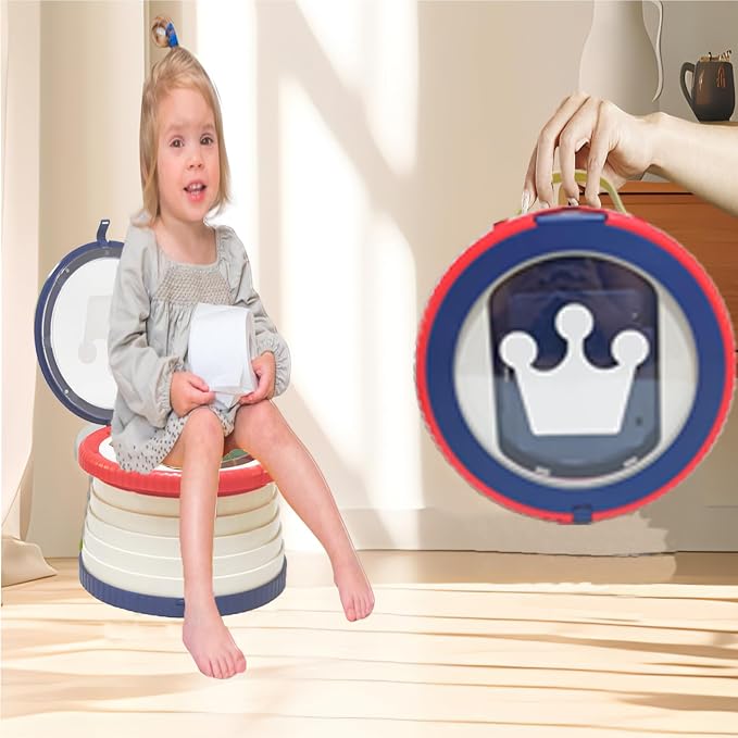 SunnySmile Portable Toilet for Kids, Portable Potty Seat for Toddler Travel - Image 3
