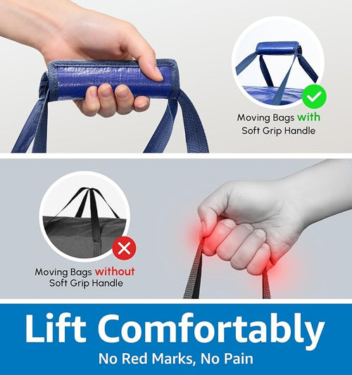 6 Pack Heavy Duty Moving Bags - Image 2