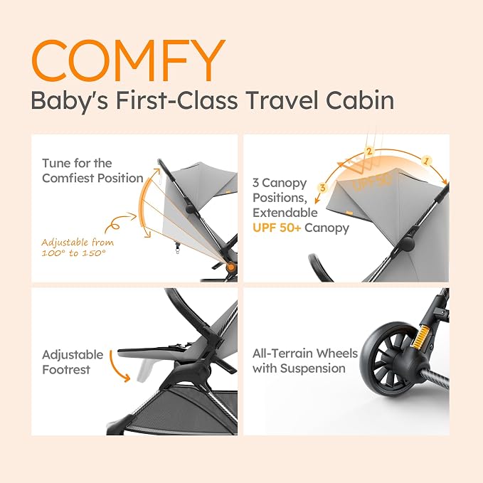 MAMAZING Ultra Air X Travel Stroller - Image 5