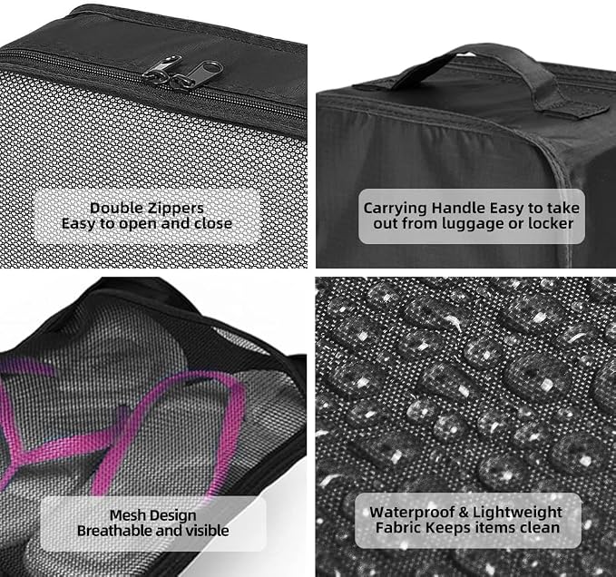 JJ POWER Travel Packing Cubes, Luggage Organizers - Image 3