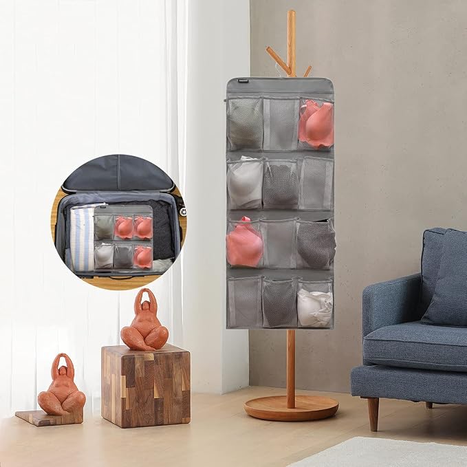 Dual Sided Hanging Shoe Organizer - Image 7