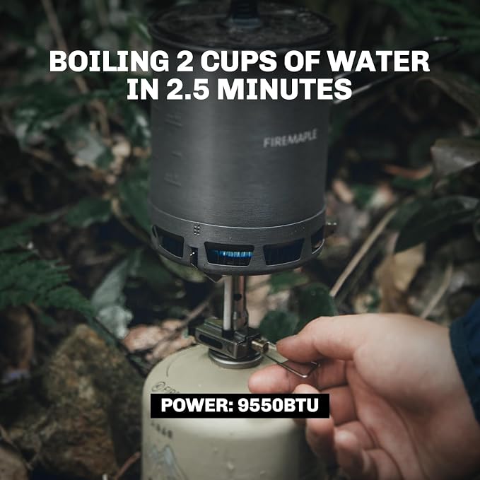Fire-Maple Backpacking and Camping Stove Series | Outdoor Propane Camp Cooking - Image 3