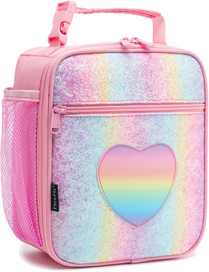 FlowFly Kids Lunch box Insulated Soft Bag Mini Cooler Back to School Thermal by FlowFly