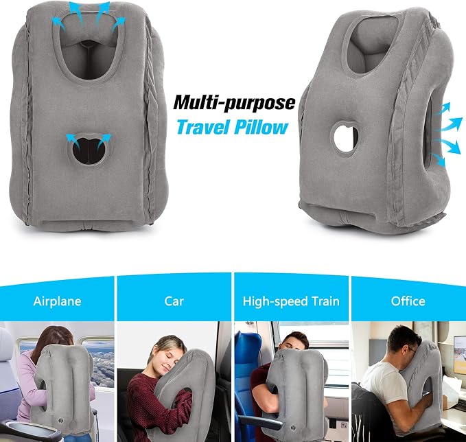 Rewondah Inflatable Travel Pillows - Image 4
