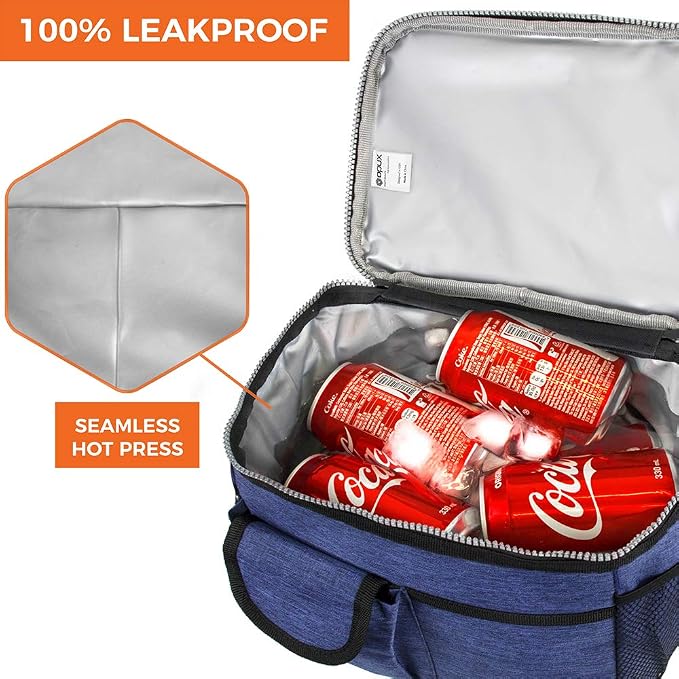 OPUX Lunch Box for Men, Adult Lunch Box Cooler, Insulated Lunch Bag Women - Image 5