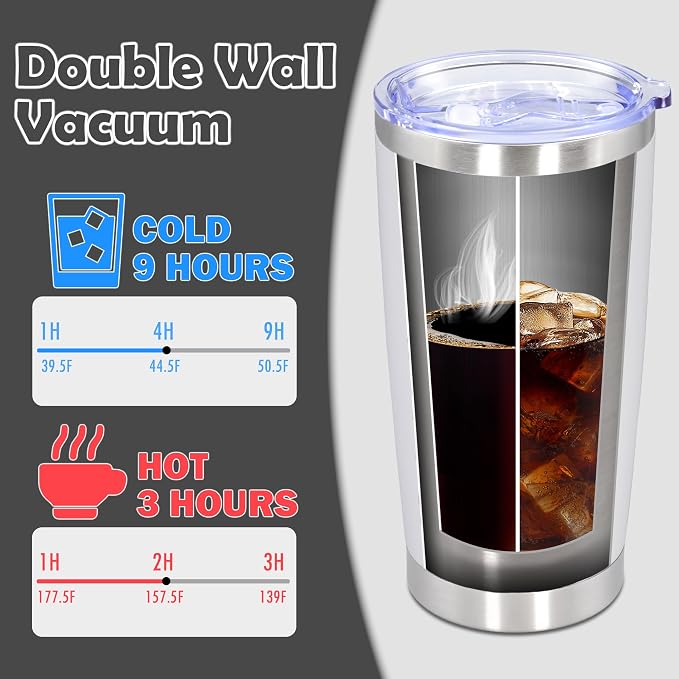 20oz Tumbler Stainless Steel Tumbler Cup - Image 5