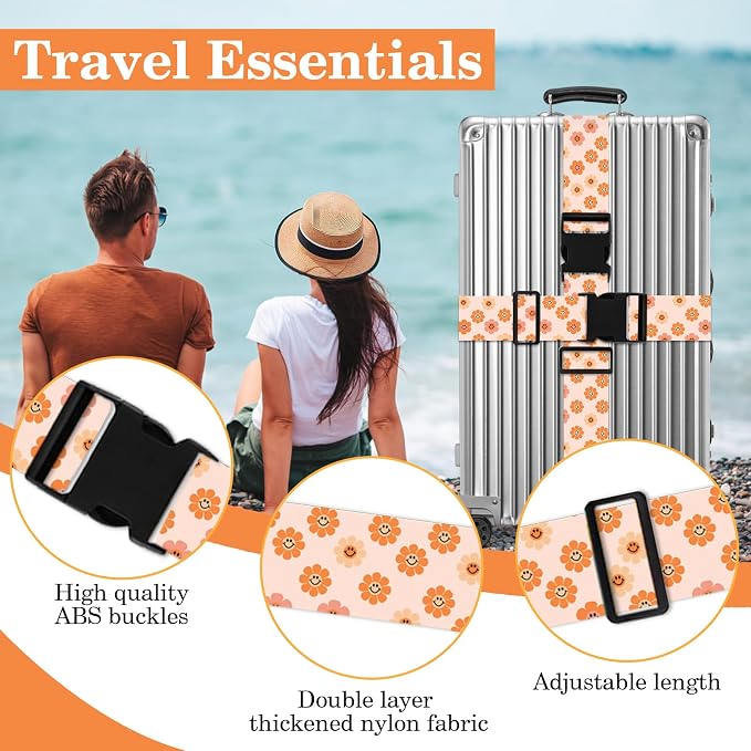 Luggage Straps for Suitcases TSA Approved, Luggage Identifiers for Suitcase - Image 3