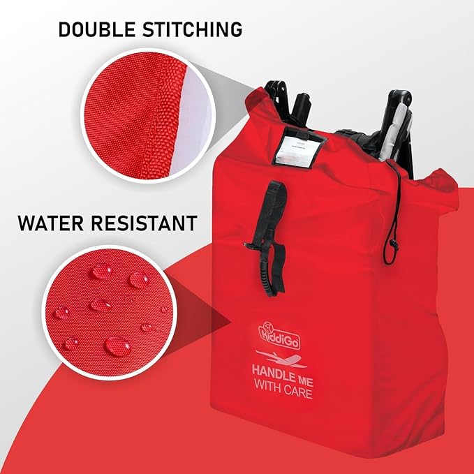 Travel Stroller Bag for Airplane, Fits Most Large, Jogging Strollers, Waterproof - Image 4