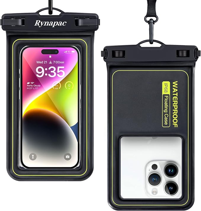IP68 Waterproof Phone Pouch, Floating Waterproof Phone Case by PEORSEFI