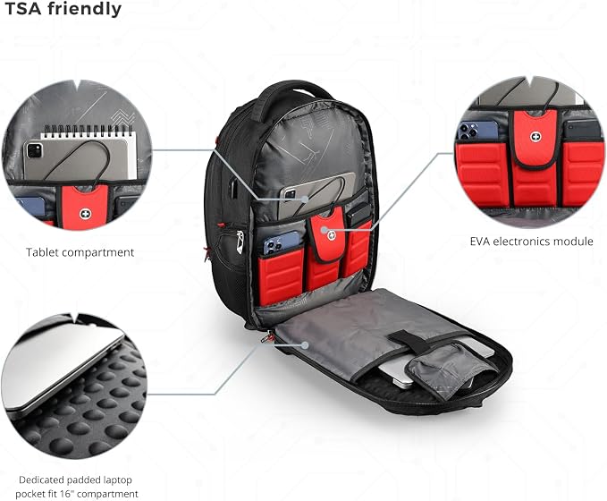 Swissdigital Design Men's Laptop Backpack - Image 6