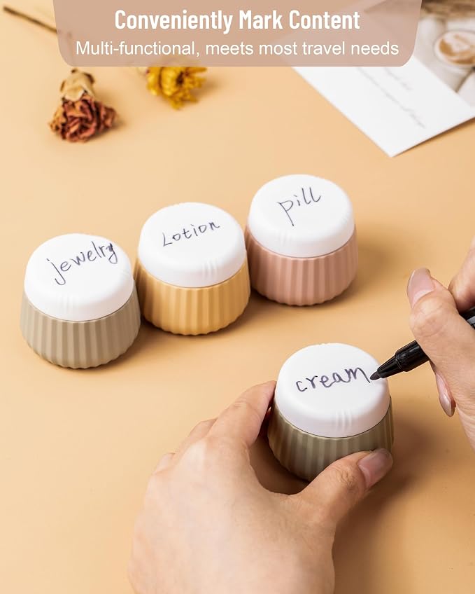 Travel Containers for Toiletries 4 Pack, TSA Approved Travel Size Toiletries - Image 8