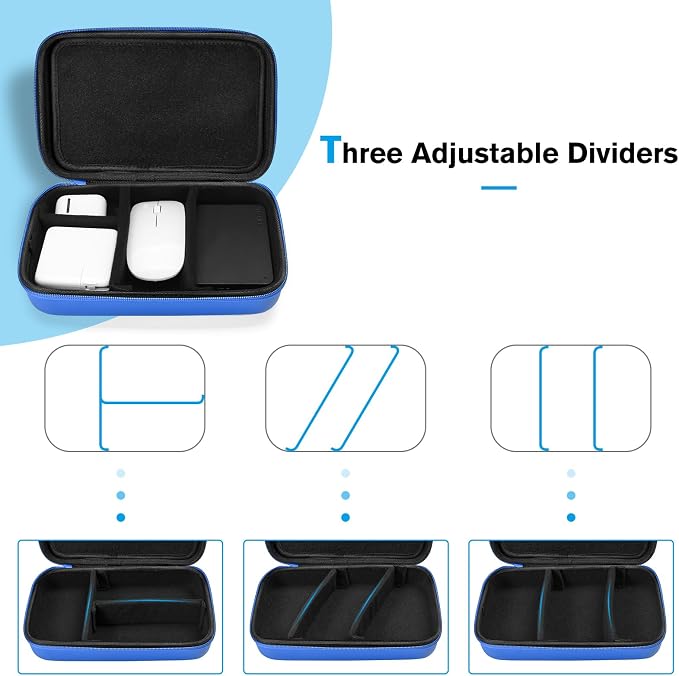 ProCase Hard Travel Electronic Organizer Case - Image 4