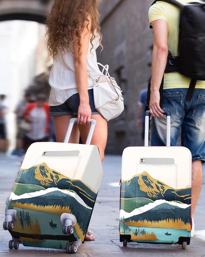 Slohif Luggage Cover for Suitcase Tsa Approved Protector - Image 6