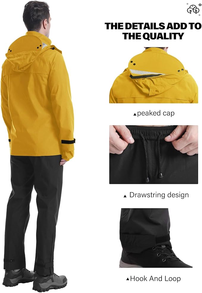 iCreek Rain Suit Waterproof Jacket - Image 5