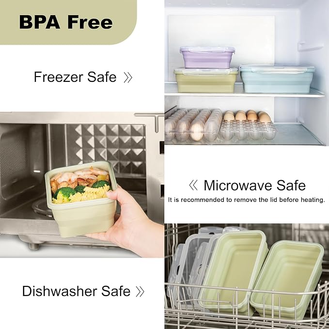 Large Collapsible Food Containers - Image 5