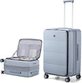 Hanke Hardside Expandable Checked Luggage, 24 Inch Top Opening Trunk Luggages by Hanke