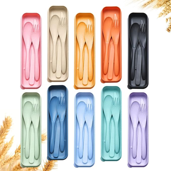 Reusable Travel Utensils Set by YDYTOP