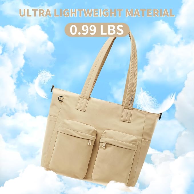 aji Tote Bag for women work, Water-Resistant Tote Bag - Image 3