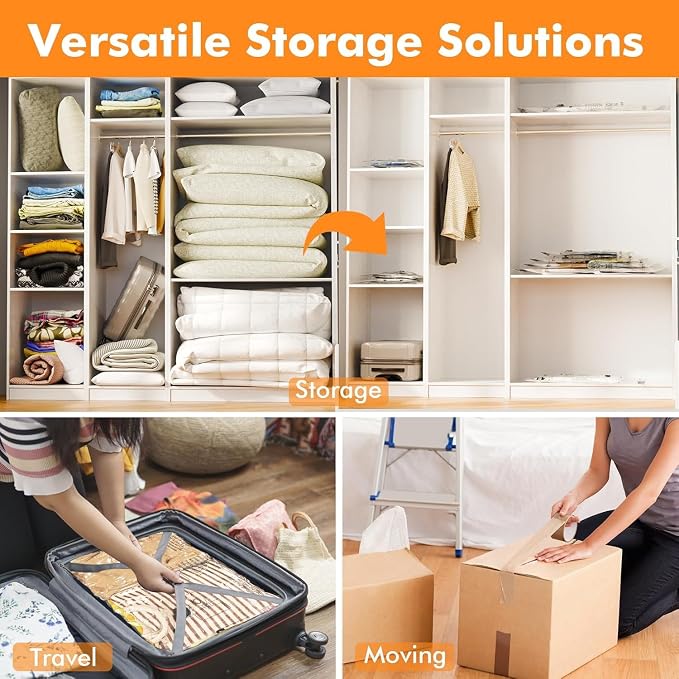 28 Pack Vacuum Storage Bags - Image 7