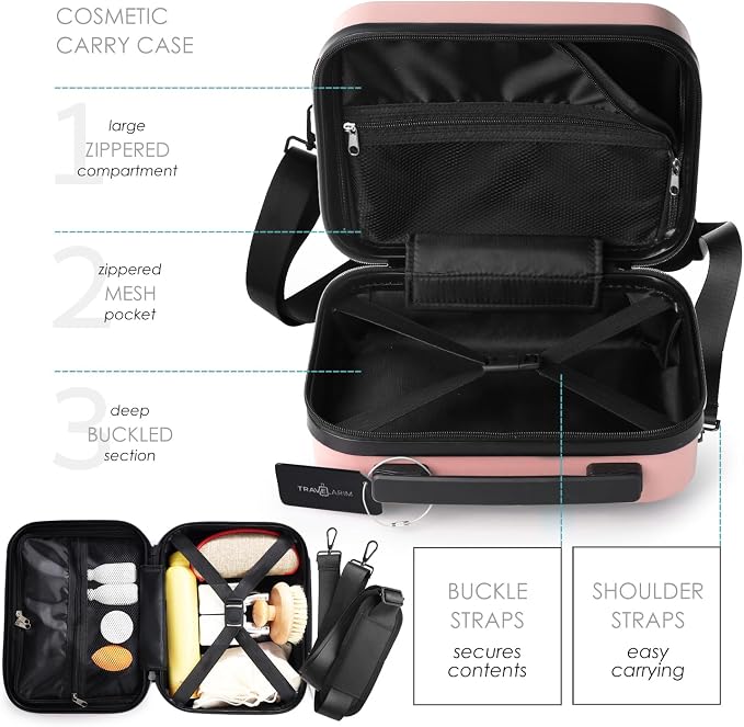 22 Inch Carry On Luggage 22x14x9 Airline Approved, Carry On Suitcase - Image 7
