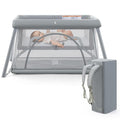 Travel Crib, Portable Crib for Baby, Pack and Play for Babies and Toddler by Sporary