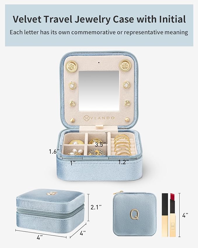 Vlando Travel Jewelry Organizer - Image 4