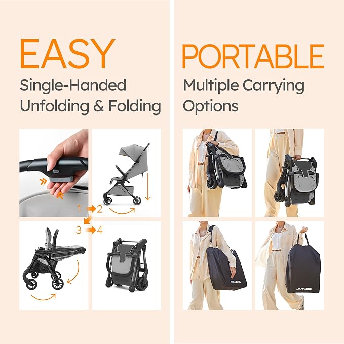 MAMAZING Ultra Air X Travel Stroller - Image 7