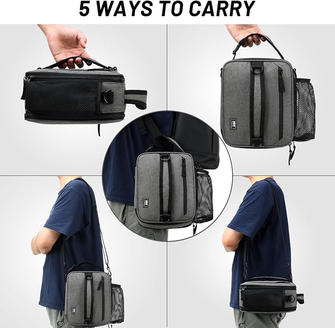 MIER Expandable Lunch Bag Insulated Lunch Box - Image 4