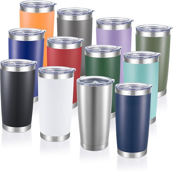 20 oz Tumblers Bulk Stainless Steel Tumbler by CoolYoleb
