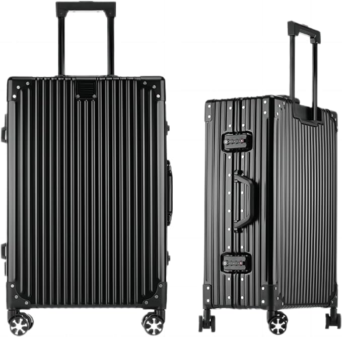 HotWay 28 Inch All Aluminum Checked in Luggage, Hard Shell Suitcase by Unknown
