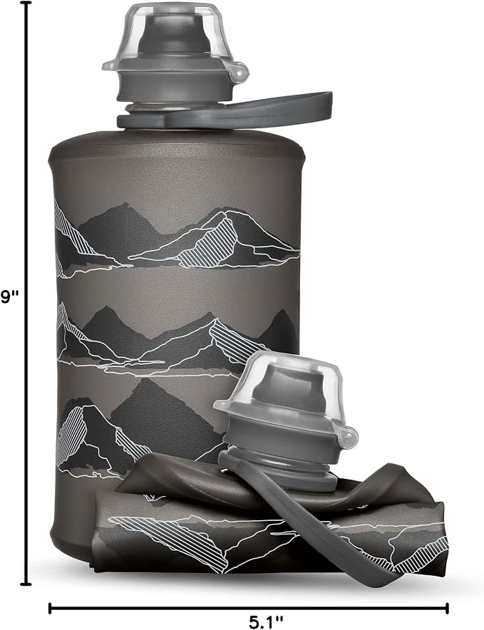 HydraPak Stow - Collapsible Backpacking Water Bottle - BPA Free, Ultra Light - Image 7
