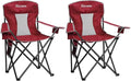 Mesh Folding Camping Chairs for Adults, Oversized Portable Outdoor Chairs by VOYSIGN