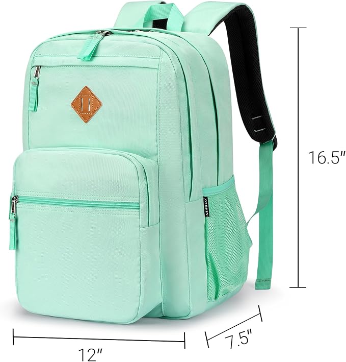 ZORFIN 26L Backpack for College, and Travel: Water Resistant Bookbag - Image 3