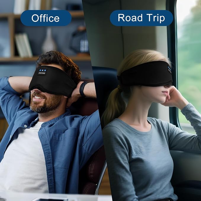 Deep Sleep Mask with Bluetooth 5.4 Headphones - Image 7