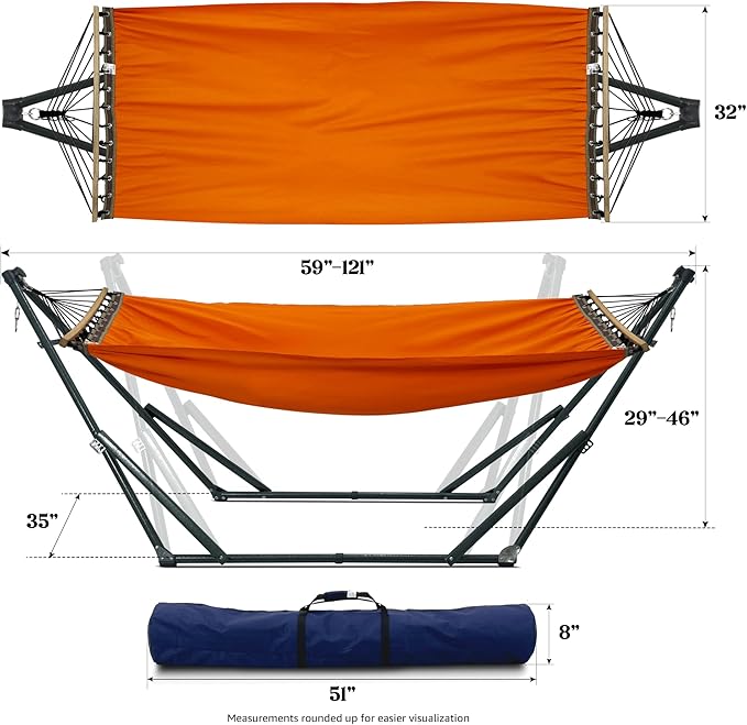 Tranquillo Sturdy Steel Hammock - Image 2