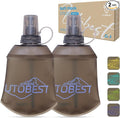 UTOBEST 150ml Soft Flask, 2 Pack Flexible TPU Hydration Water Bottle, by UTOBEST