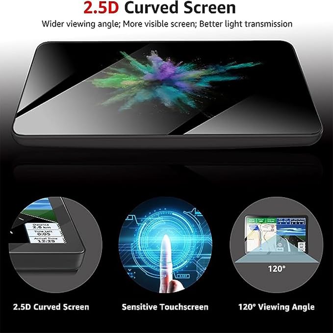 2025 Car GPS Navigator 2.5D Touchscreen 7inch Car GPS, Truck GPS Commercial - Image 2