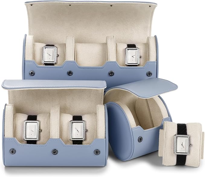 Oirlv Luxury Leather Watch Storage Case Watch Box - Image 4